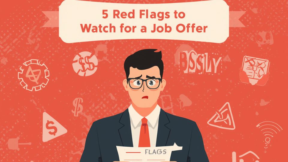 5 Red Flags to Watch for in a Job Offer